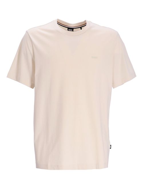 T-shirt in jersey di cotone con logo BOSS | THOMPSON 01/131-50468347